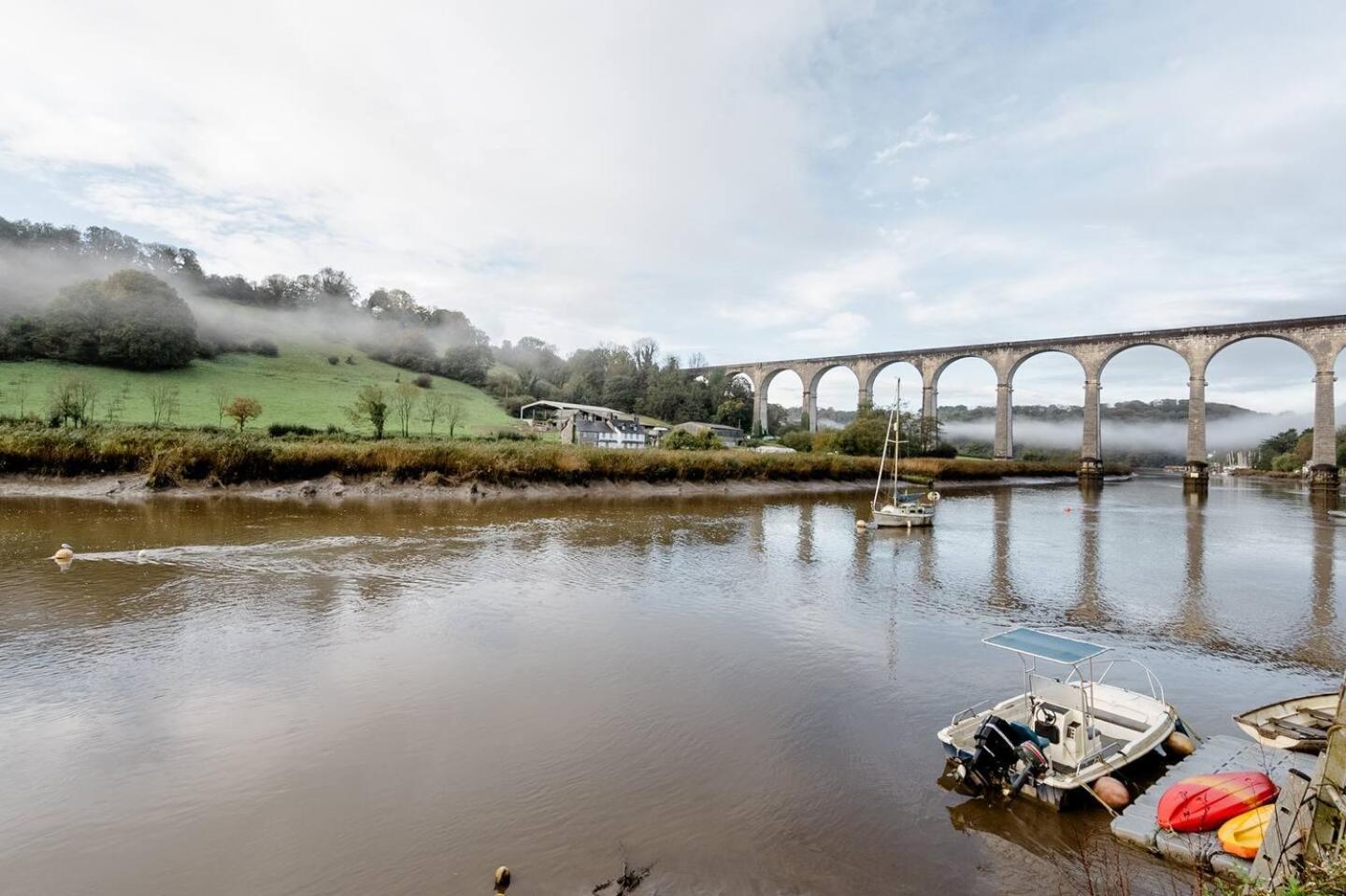 Viaduct River View & Outdoor Bath - Couples Retreat Calstock Eksteriør bilde